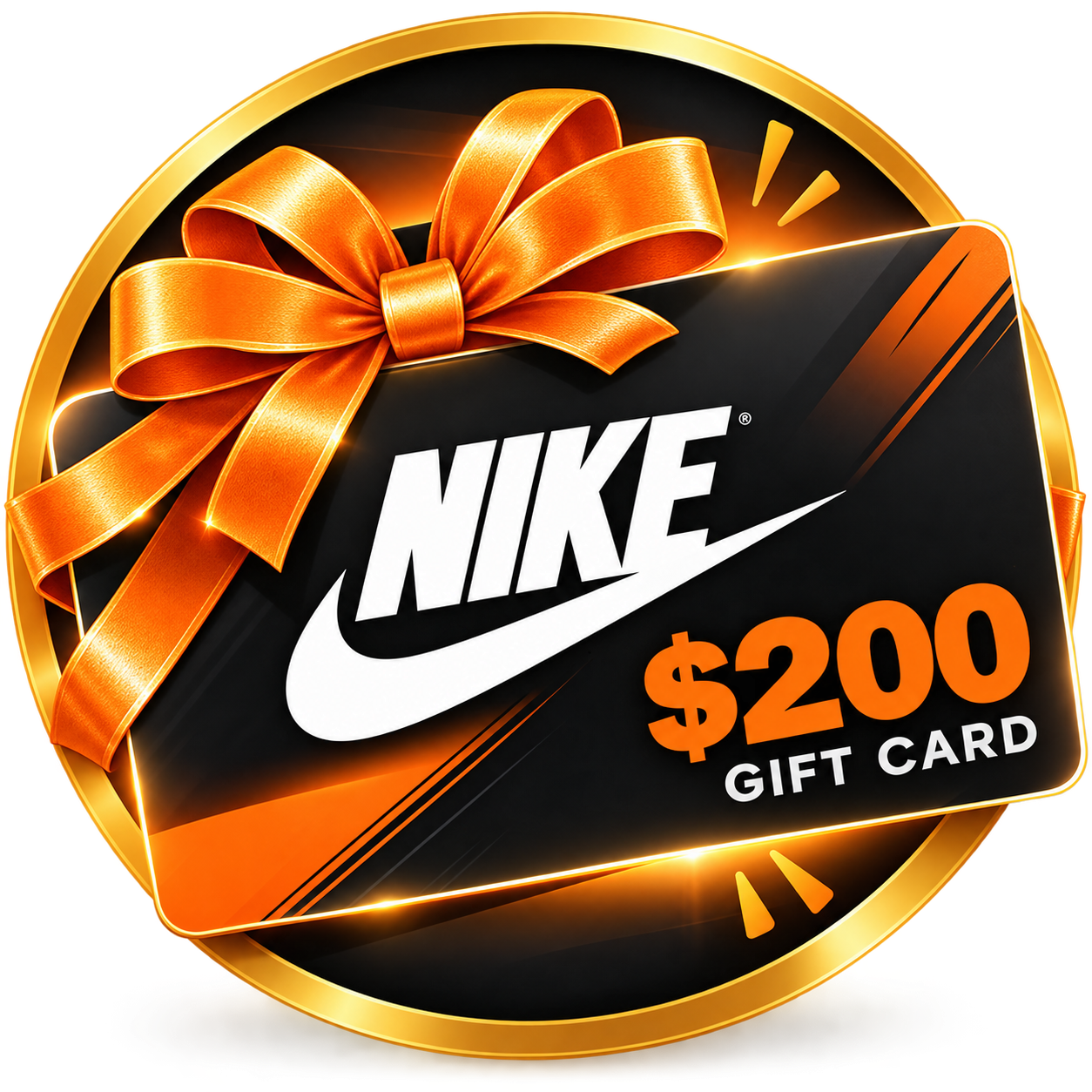 $200 Nike gift card
